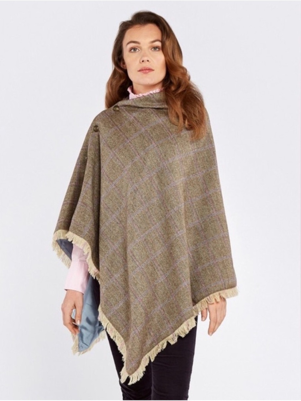 Dubarry of Ireland Hazlewood Tweed Poncho